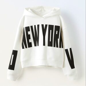TEXT PRINT SWEATSHIRT
